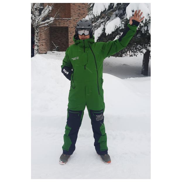 МУЖСКОЙ СНОУБОРДИЧЕСКИЙ КОМБИНЕЗОН RUNNING SPORT - Аритикул 8892-grey-XL - Фото 32
