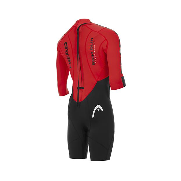 Гидрокостюм HEAD SWIMRUN ROUGH SHORTY, Женский, неопр.4/3/2мм. с двусторонним нейлоном - Аритикул 452445-XS - Фото 2