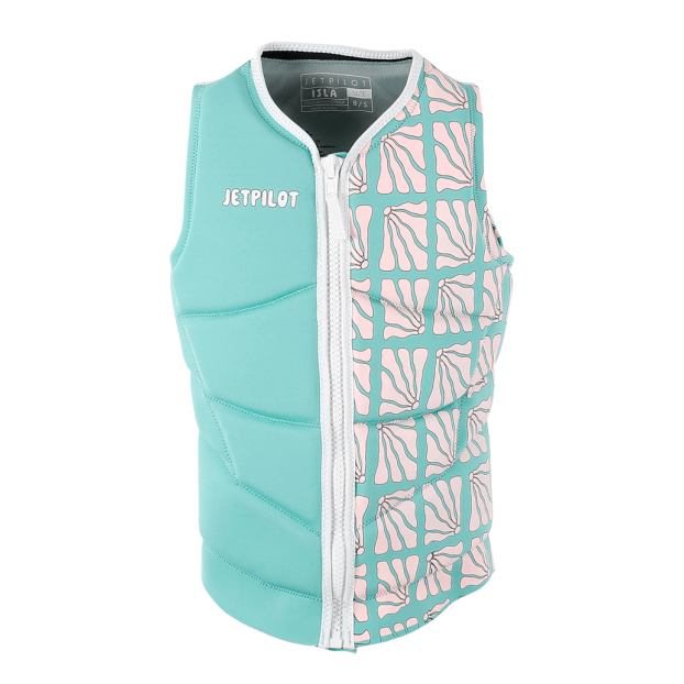 Спасательный жилет неопрен женский Jetpilot ISLA X1 F/E NEO VEST  Спасательный жилет неопрен женский Jetpilot ISLA X1 F/E NEO VEST  - Аритикул 250370-TEAL-XS - Фото 1