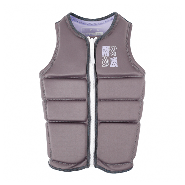 Спасательный жилет неопрен детский Jetpilot X1 GIRLS ECO VEST - Аритикул 250430-CHARCOAL-8 - Фото 1