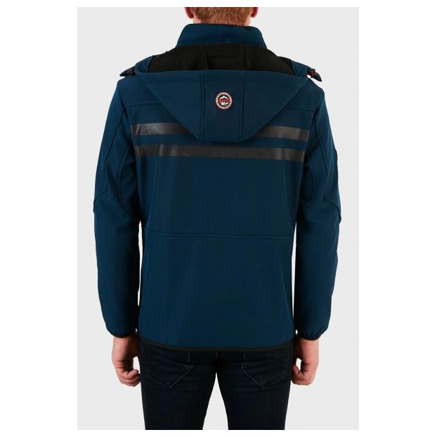Софтшеловая куртка мужская  GEOGRAPHICAL NORWAY «ROYAUTE»  - Аритикул WU8193H/GNO-NAVY-BLACK-M - Фото 15