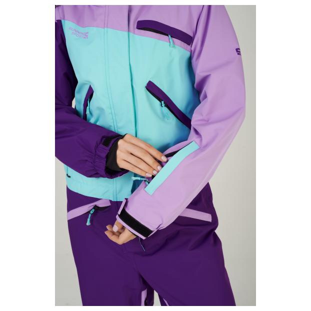 ЖЕНСКИЙ СНОУБОРДИЧЕСКИЙ КОМБИНЕЗОН RUNNING SPORT - Аритикул 7799-mint-M - Фото 15