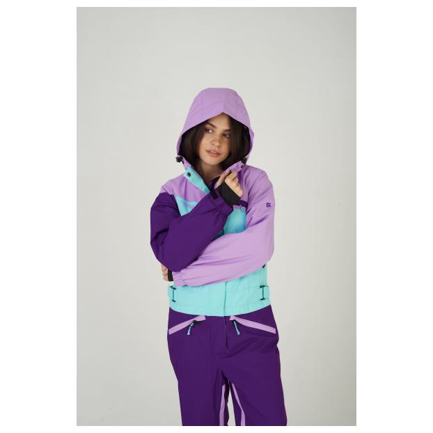 ЖЕНСКИЙ СНОУБОРДИЧЕСКИЙ КОМБИНЕЗОН RUNNING SPORT - Аритикул 7799-mint-M - Фото 17