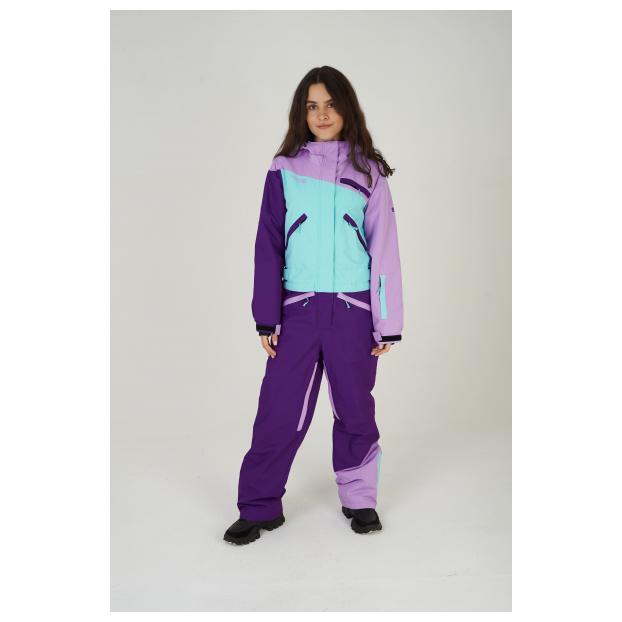 ЖЕНСКИЙ СНОУБОРДИЧЕСКИЙ КОМБИНЕЗОН RUNNING SPORT - Аритикул 7799-mint-M - Фото 19