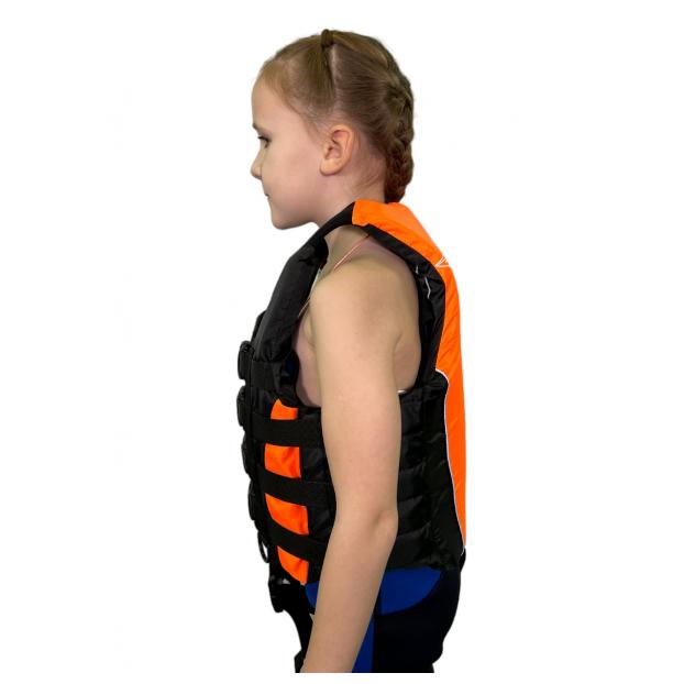 Спасательный жилет оранжевый подростковый hikeXp Universal Black\Orange Junior - Аритикул 100067-JUNIOR - Фото 13