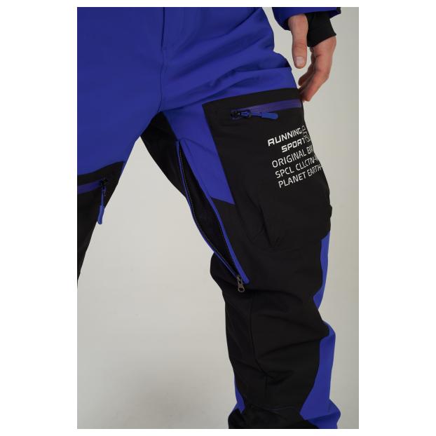 МУЖСКОЙ СНОУБОРДИЧЕСКИЙ КОМБИНЕЗОН RUNNING SPORT - Аритикул 8892-grey-XL - Фото 12