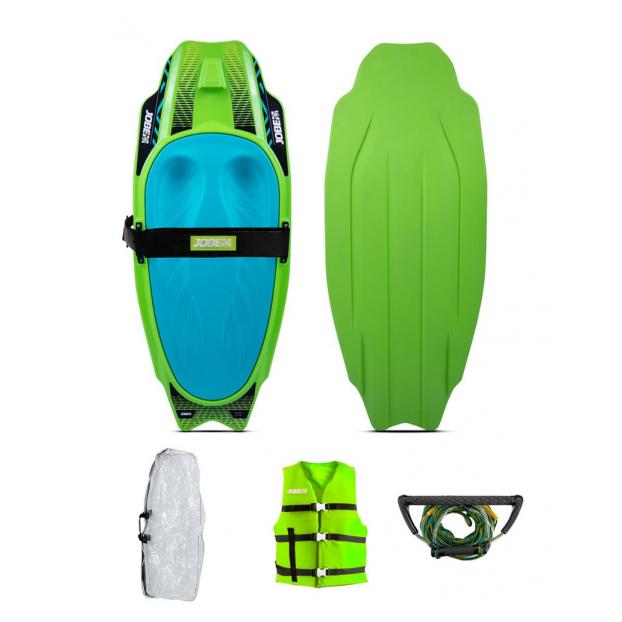 Ниборд компл. Jobe 23 Slash Kneeboard Package Lime Green - Аритикул 258822003-124 х 51,5 - Фото 1