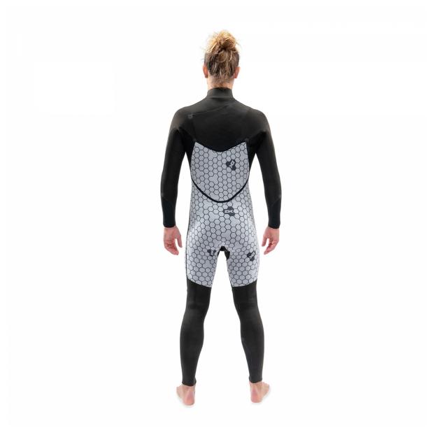 Гидрокостюм Dakine Mens Mission C/Z Full Suit 4/3 Ink Blue Port - Аритикул DK01M43MZC2-S - Фото 6