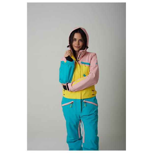 ЖЕНСКИЙ СНОУБОРДИЧЕСКИЙ КОМБИНЕЗОН RUNNING SPORT - Аритикул 7799-mint-M - Фото 22