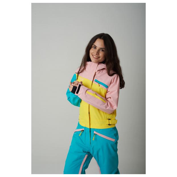 ЖЕНСКИЙ СНОУБОРДИЧЕСКИЙ КОМБИНЕЗОН RUNNING SPORT - Аритикул 7799-mint-M - Фото 23