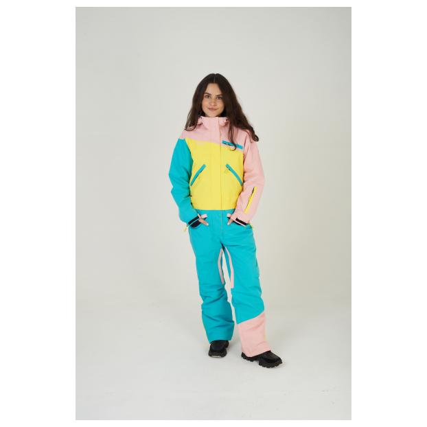 ЖЕНСКИЙ СНОУБОРДИЧЕСКИЙ КОМБИНЕЗОН RUNNING SPORT - Аритикул 7799-mint-M - Фото 25