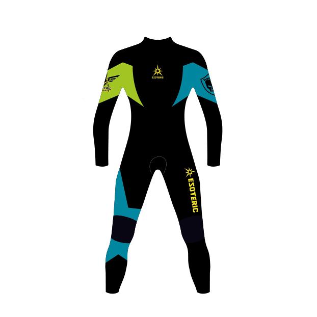 Гидрокостюм Esoteric муж. WARRIOR 5/3 Fullsuit  - Аритикул 30AAS2000022-WARRIOR-BLACK-XXL - Фото 4