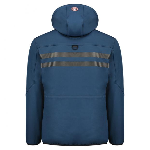 Софтшеловая куртка мужская  GEOGRAPHICAL NORWAY «ROYAUTE»  - Аритикул WU8193H/GNO-NAVY-BLACK-M - Фото 12