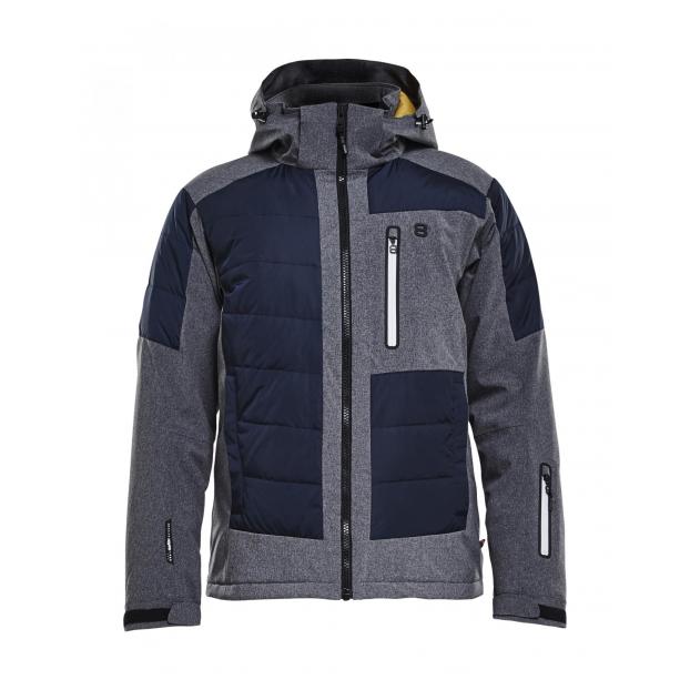 Горнолыжная куртка 8848 Altitude «MEILER» - Аритикул 7307 8848 Altitude «MEILER» dk grey melange M - Фото 1