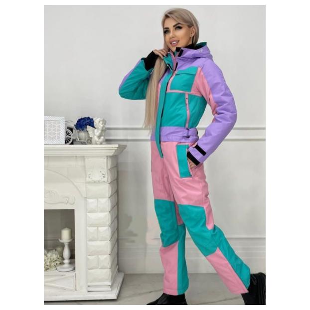 ЖЕНСКИЙ СНОУБОРДИЧЕСКИЙ КОМБИНЕЗОН RUNNING SPORT - Аритикул 7799-mint-M - Фото 26