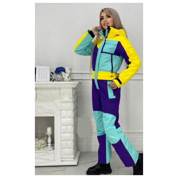 ЖЕНСКИЙ СНОУБОРДИЧЕСКИЙ КОМБИНЕЗОН RUNNING SPORT - Аритикул 7799-mint-M - Фото 27