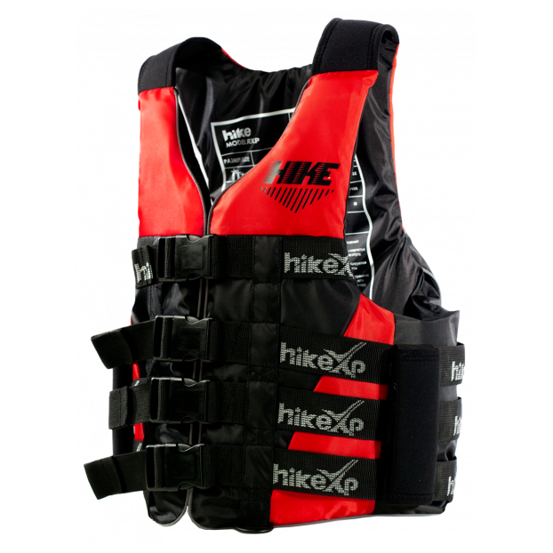 Спасательный жилет красный с ручками hikeXp RXP Ultimate Black/Red - Аритикул 100305-Black/White-2XL/3LXL - Фото 10