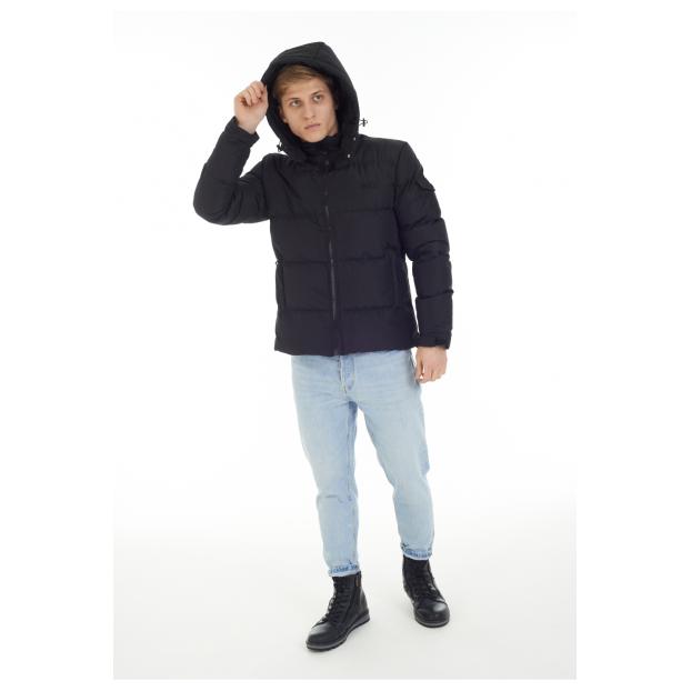 Куртка пуховая мужская WILL - Аритикул W9378-black-S - Фото 15