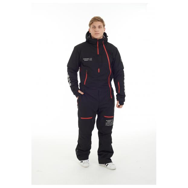 МУЖСКОЙ СНОУБОРДИЧЕСКИЙ КОМБИНЕЗОН RUNNING SPORT - Аритикул 8892-grey-XL - Фото 21