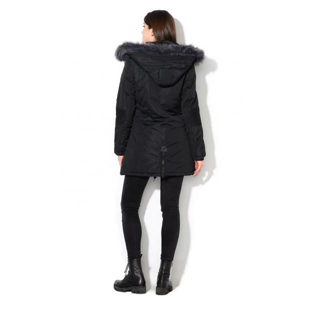 Парка зимняя женская GEOGRAPHICAL NORWAY «CORALY» LADY - Аритикул WW4812F/GN-NAVY-S - Фото 10