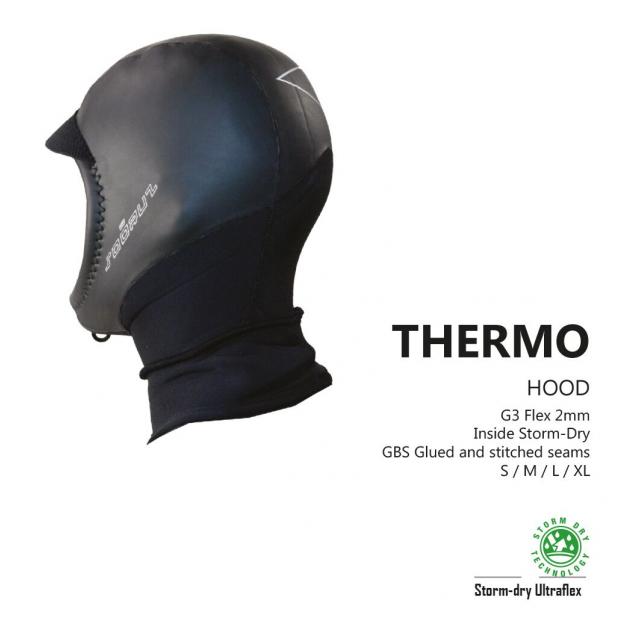 НЕОПРЕНОВЫЙ ШЛЕМ SOORUZ «SESSION» 2 ММ - Аритикул H23 E2HOOSES-BLACK-S - Фото 3