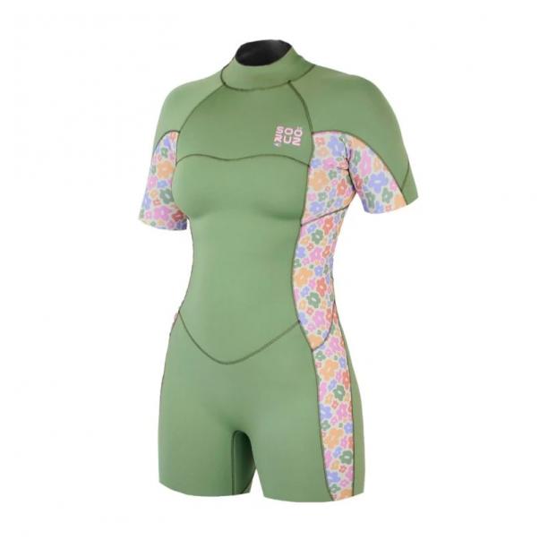 ГИДРОКОСТЮМ ЖЕНСК. КОРОТК. SOORUZ «DIVINE» 2/2 ММ - Аритикул S5 WW22BZSHDIVGR-Green-XXS - Фото 11