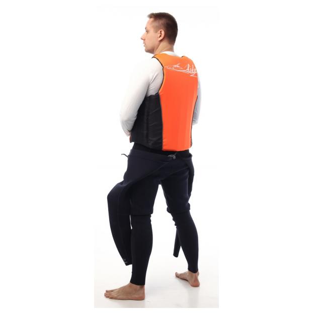 Спасательный жилет оранжевый подростковый hikeXp Universal Black\Orange Junior - Аритикул 100067-JUNIOR - Фото 6