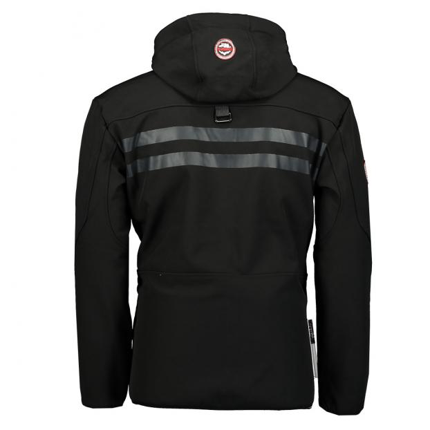 Софтшеловая куртка мужская  GEOGRAPHICAL NORWAY «ROYAUTE»  - Аритикул WU8193H/GNO-NAVY-BLACK-M - Фото 9