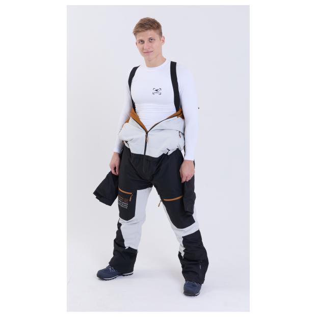 МУЖСКОЙ СНОУБОРДИЧЕСКИЙ КОМБИНЕЗОН RUNNING SPORT - Аритикул 8892-grey-XL - Фото 110