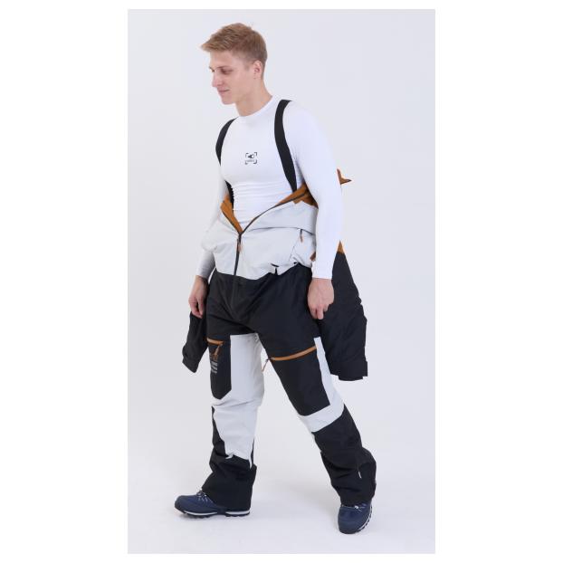 МУЖСКОЙ СНОУБОРДИЧЕСКИЙ КОМБИНЕЗОН RUNNING SPORT - Аритикул 8892-grey-XL - Фото 111