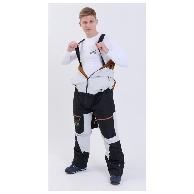 МУЖСКОЙ СНОУБОРДИЧЕСКИЙ КОМБИНЕЗОН RUNNING SPORT - Аритикул 8892-grey-XL - Фото 112