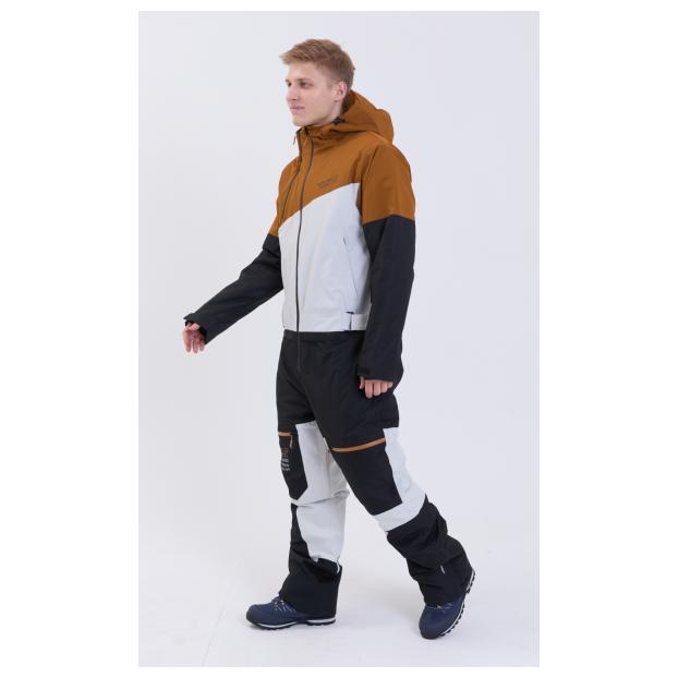 МУЖСКОЙ СНОУБОРДИЧЕСКИЙ КОМБИНЕЗОН RUNNING SPORT - Аритикул 8892-grey-XL - Фото 114