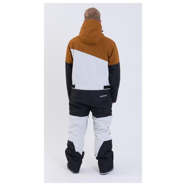 МУЖСКОЙ СНОУБОРДИЧЕСКИЙ КОМБИНЕЗОН RUNNING SPORT - Аритикул 8892-grey-XL - Фото 117