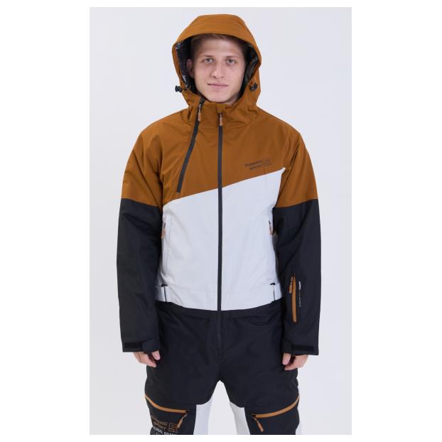 МУЖСКОЙ СНОУБОРДИЧЕСКИЙ КОМБИНЕЗОН RUNNING SPORT - Аритикул 8892-grey-XL - Фото 120