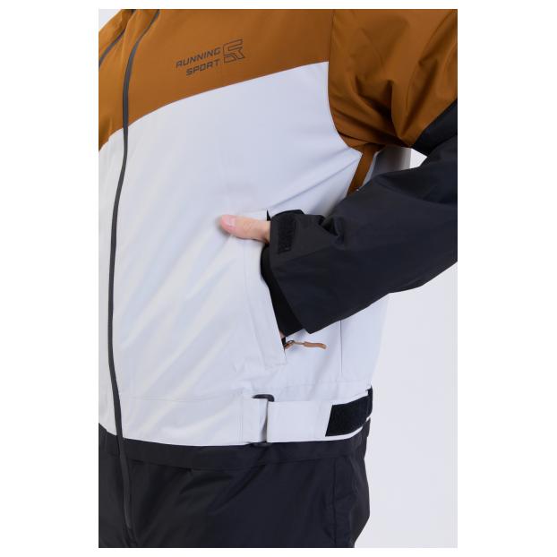 МУЖСКОЙ СНОУБОРДИЧЕСКИЙ КОМБИНЕЗОН RUNNING SPORT - Аритикул 8892-grey-XL - Фото 121