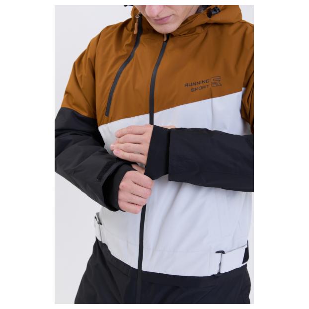 МУЖСКОЙ СНОУБОРДИЧЕСКИЙ КОМБИНЕЗОН RUNNING SPORT - Аритикул 8892-grey-XL - Фото 122