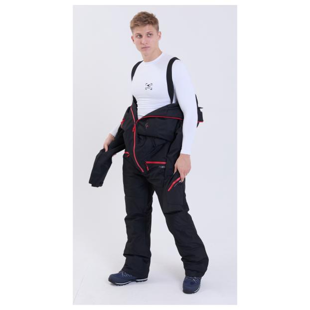 МУЖСКОЙ СНОУБОРДИЧЕСКИЙ КОМБИНЕЗОН RUNNING SPORT - Аритикул 8892-grey-XL - Фото 50