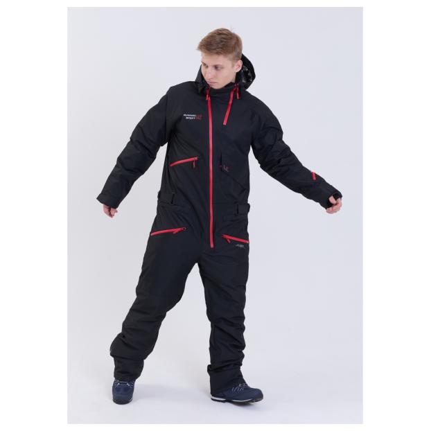 МУЖСКОЙ СНОУБОРДИЧЕСКИЙ КОМБИНЕЗОН RUNNING SPORT - Аритикул 8892-grey-XL - Фото 57