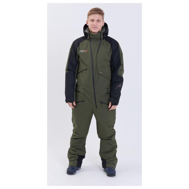 МУЖСКОЙ СНОУБОРДИЧЕСКИЙ КОМБИНЕЗОН RUNNING SPORT - Аритикул 8892-grey-XL - Фото 93