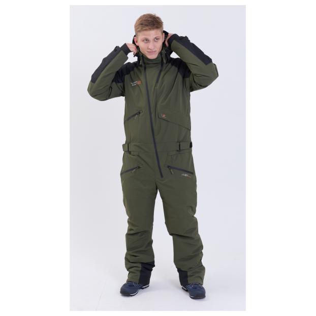 МУЖСКОЙ СНОУБОРДИЧЕСКИЙ КОМБИНЕЗОН RUNNING SPORT - Аритикул 8892-grey-XL - Фото 94