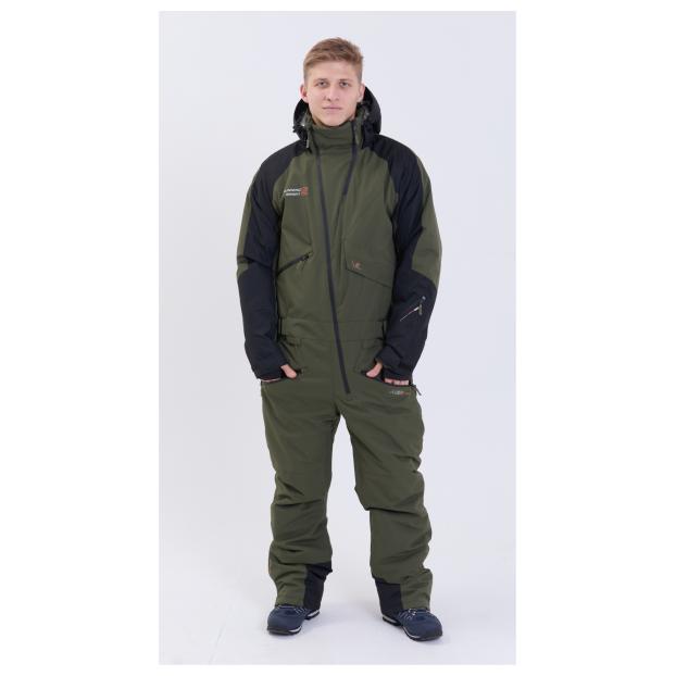 МУЖСКОЙ СНОУБОРДИЧЕСКИЙ КОМБИНЕЗОН RUNNING SPORT - Аритикул 8892-grey-XL - Фото 95