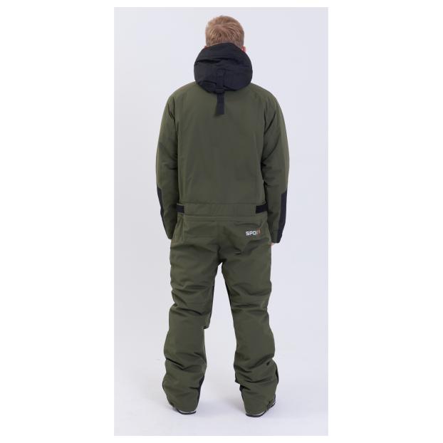 МУЖСКОЙ СНОУБОРДИЧЕСКИЙ КОМБИНЕЗОН RUNNING SPORT - Аритикул 8892-grey-XL - Фото 97