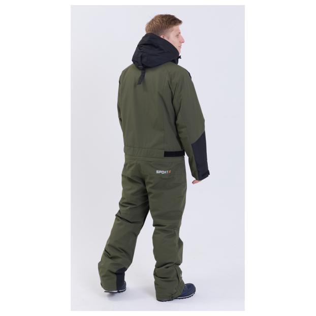 МУЖСКОЙ СНОУБОРДИЧЕСКИЙ КОМБИНЕЗОН RUNNING SPORT - Аритикул 8892-grey-XL - Фото 98