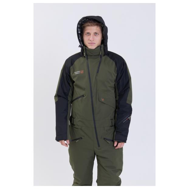 МУЖСКОЙ СНОУБОРДИЧЕСКИЙ КОМБИНЕЗОН RUNNING SPORT - Аритикул 8892-grey-XL - Фото 100