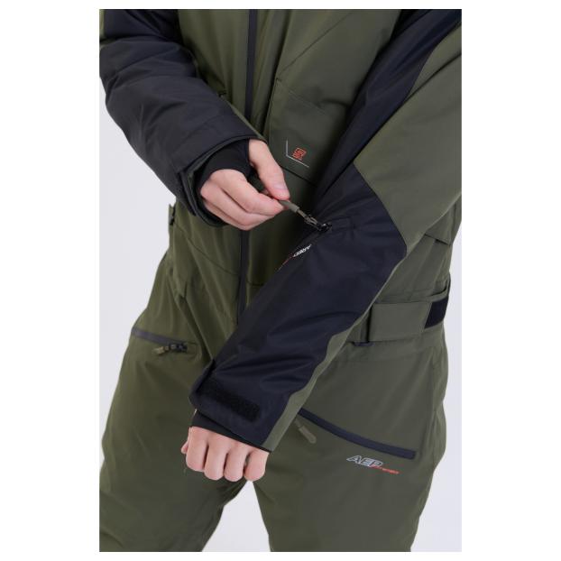 МУЖСКОЙ СНОУБОРДИЧЕСКИЙ КОМБИНЕЗОН RUNNING SPORT - Аритикул 8892-grey-XL - Фото 101