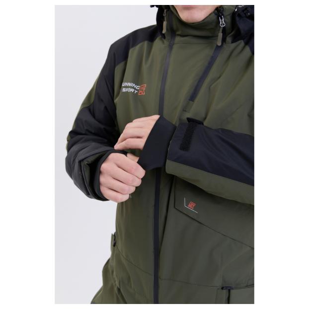 МУЖСКОЙ СНОУБОРДИЧЕСКИЙ КОМБИНЕЗОН RUNNING SPORT - Аритикул 8892-grey-XL - Фото 102