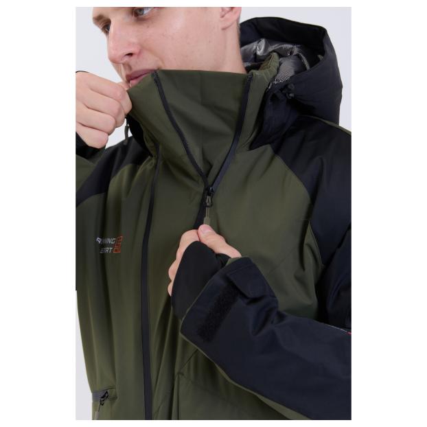 МУЖСКОЙ СНОУБОРДИЧЕСКИЙ КОМБИНЕЗОН RUNNING SPORT - Аритикул 8892-grey-XL - Фото 103