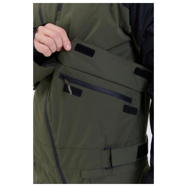 МУЖСКОЙ СНОУБОРДИЧЕСКИЙ КОМБИНЕЗОН RUNNING SPORT - Аритикул 8892-grey-XL - Фото 104