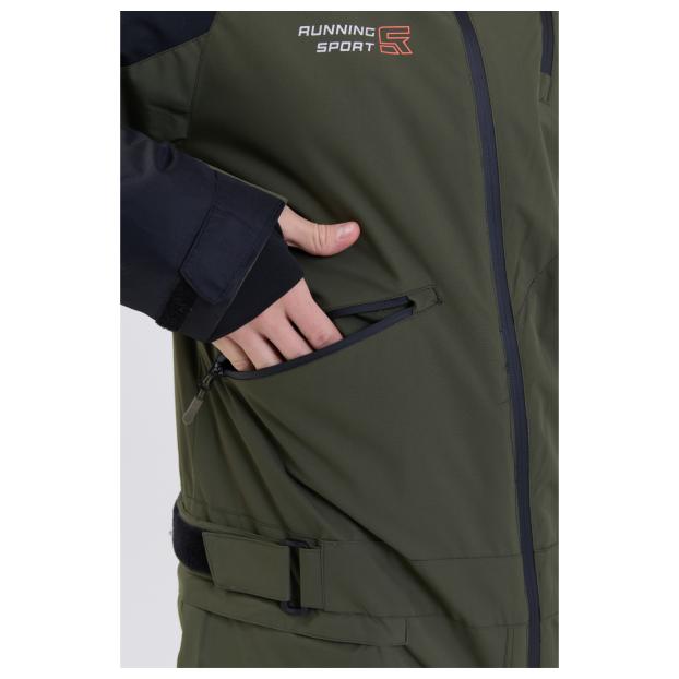 МУЖСКОЙ СНОУБОРДИЧЕСКИЙ КОМБИНЕЗОН RUNNING SPORT - Аритикул 8892-grey-XL - Фото 107