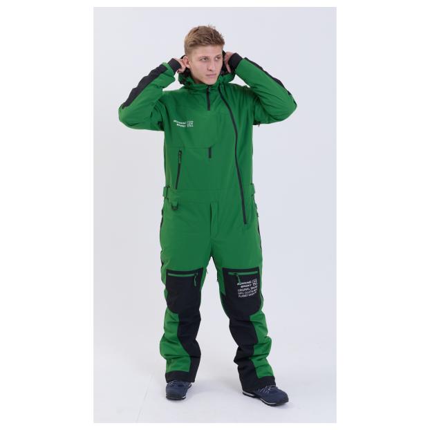 МУЖСКОЙ СНОУБОРДИЧЕСКИЙ КОМБИНЕЗОН RUNNING SPORT - Аритикул 8892-grey-XL - Фото 134